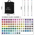 Shuttle Art 101 Colors Set, Dual Tip Alcohol Based Art Markers in Adult