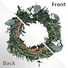 thumbnail image 4 of Green Eucalyptus Wreath - 20'' for Front Door, Porch, Window - Home & Farmhouse Decor - Suitable for Spring, Summer, Fall, All Seasons, Christmas, 4 of 5