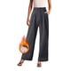 thumbnail image 2 of Gibobby Pantalones deportivos térmicos para mujer Pantalones deportivos con forro polar de algodón para mujer, pantalones deportivos informales con pierna recta(Gris,M), 2 of 4