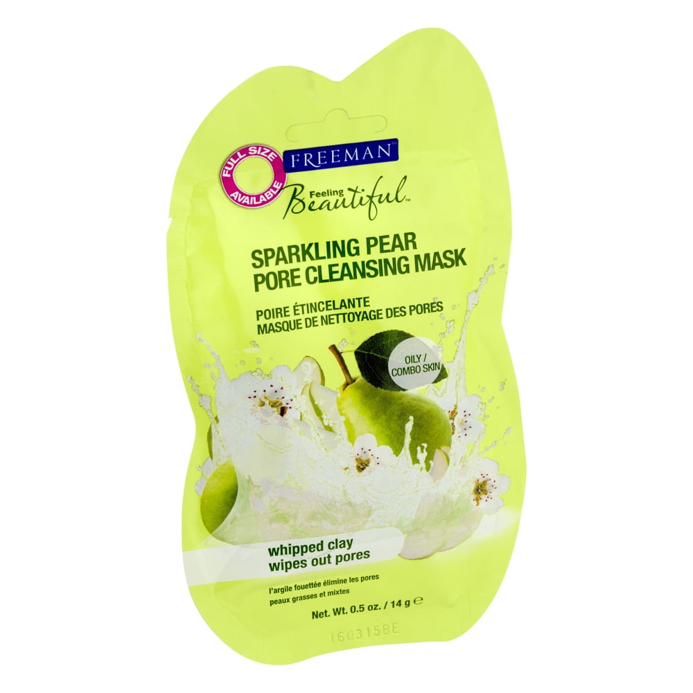 Moden stille vejr Freeman Pore Cleansing Mask Sparkling Pear, 0.05 FL OZ - Walmart.com