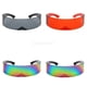 thumbnail image 1 of Gafas de sol futuristas unisex,Gafas de sol con escudo alienígena futurista novedoso,Robot Robotic 80s punk Visor Gafas de sol Hombres,Anteojos con visera envolvente de un solo color,Gafas de, 1 of 9
