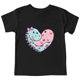 thumbnail image 1 of Gibobby Blusas Elegantes Para Niñas Camiseta para niña pequeña, camisetas de manga corta con estampado , camisetas de talla 100 a 160, camisetas de uso diario （Negro， 13-14 Años), 1 of 5