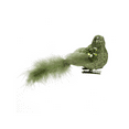 thumbnail image 1 of Glittered Feather Bird with Clip Figurine, 1 of 1