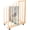 Wood-7Layer, variant on Large Mobile Wooden Print Rack with Castors - Artist Display and Storage Stand for Canvas, Artwork, Panels, Posters and Craft Drying