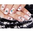 thumbnail image 3 of Butterfly Nail Art Stickers, Colorful Butterflies, Nail Art Stickers Decals Butterfly Design, for Nails Art Design Water Transfer Decals Butterfly Nai, 3 of 4