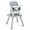 Gray, variant on Infans 8-in-1 Baby High Chair w/ Double-layer Cushions Multifunctional Toddler