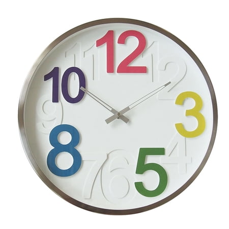 Hermle 16 Green and White Round Wall Clock