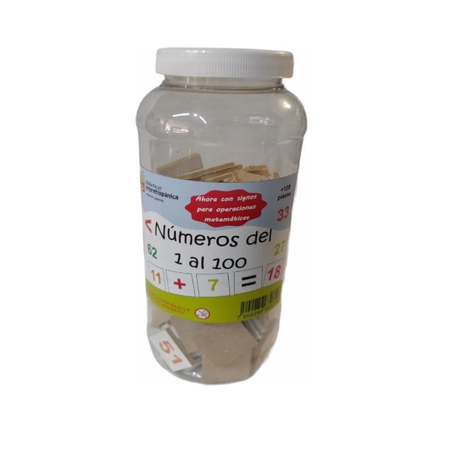 NUMEROS DEL 1 AL 100 Madera Numeros