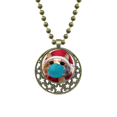 thumbnail image 1 of Charmant mas Chat Tête Expression Pendentif Étoile Collier Lune Chaîne Bijoux, 1 of 3