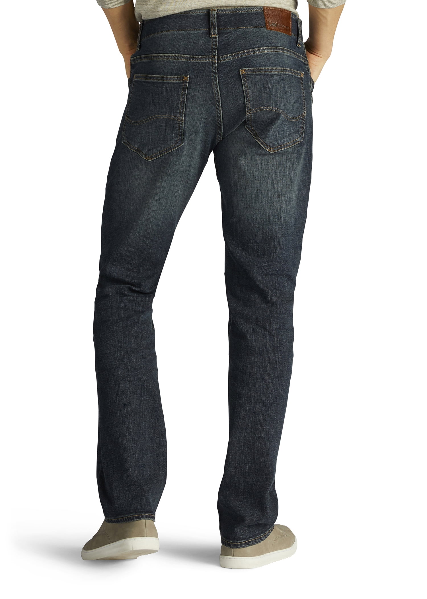 Lee Men’s and Big Men’s Extreme Motion Straight Fit Tapered Leg Jeans