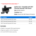 thumbnail image 2 of Ignition Coil - Compatible with 2007 Chevy Silverado 1500 Classic, 2 of 2