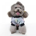 thumbnail image 4 of Adorable Christmas Monster Pet Dog Clothes Comfy Velvet Winter Pajamas Coat Jumpsuit, 4 of 9