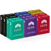 Copag Elite 100% Plastic Playing Cards, Poker Size (Standard) Jumbo Index Single Deck (12 Pack)