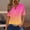 Hot Pink, variant on T-Shirts For Women Sevevn Women's Fashion Printed Short Sleeves Blouse V-Neck Casual Womens Summer Tops