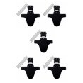 thumbnail image 2 of Eigraketly Guardabarros para bicicleta, guardabarros delantero y trasero, protector contra salpicaduras de plástico ABS para bicicleta, accesorio para Type2 NO2 Eigraketly CBP138821, 2 of 6