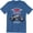 Blue, variant on Mechanic Shop Bobber Garage Est.1964 USA Motorcycle Biker Bike Gifts T-Shirt