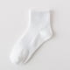 thumbnail image 4 of Pack de 4 pares de calcetines deportivos para mujer antiesquizofrenia: algodón peinado, acolchados, transpirables, talla única, para zapatos de la talla 36-40., 4 of 4