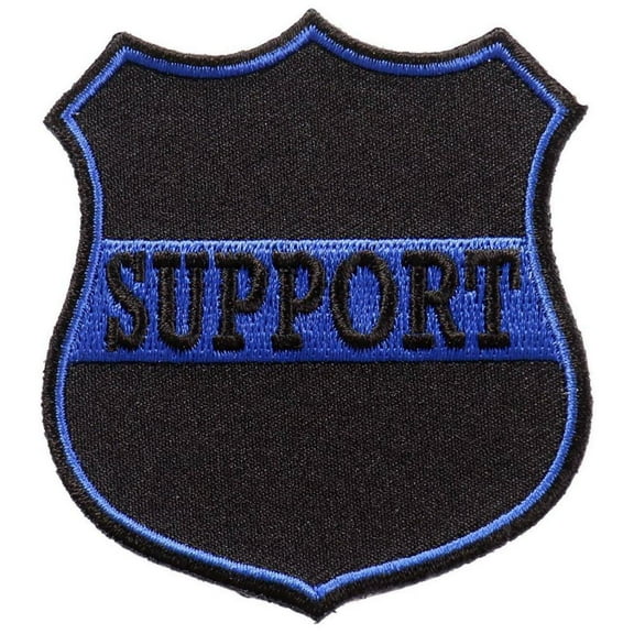 Hot Leathers PPA9870 3 x 3 in. Support Patch - Blue