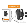 thumbnail image 5 of Versatility Action Camera Clip Holder with Rotating Clamp for GO 3S/GO 3 Cameras Attachment Travel Friendly, 5 of 20