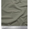 thumbnail image 1 of Soimoi Polyester Crepe Fabric Check Shirting Print Fabric by Yard 52 Inch Wide, 1 of 1
