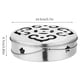 thumbnail image 4 of Caja de espiral para mosquitos redonda, caja de espiral para mosquitos de acero inoxidable con tapa, 4 of 8