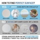 thumbnail image 2 of Espejo de la tabla de crecimiento para niños | Tablero acrílico de medición de altura montado en la pared con pegatinas de edad | Reflejos de cristal de longitud completa que no se pueden tocar |, 2 of 7
