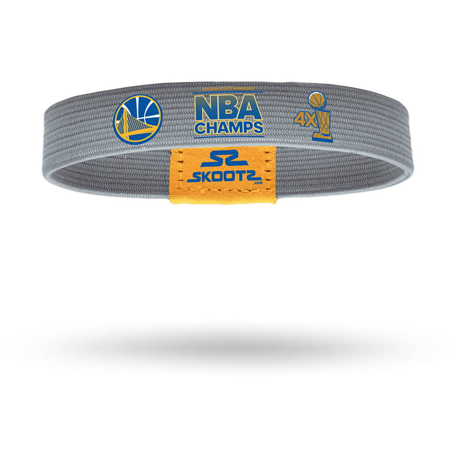 SkootZ Wristband, 2015 Golden State Warriors, Gray - Walmart.com