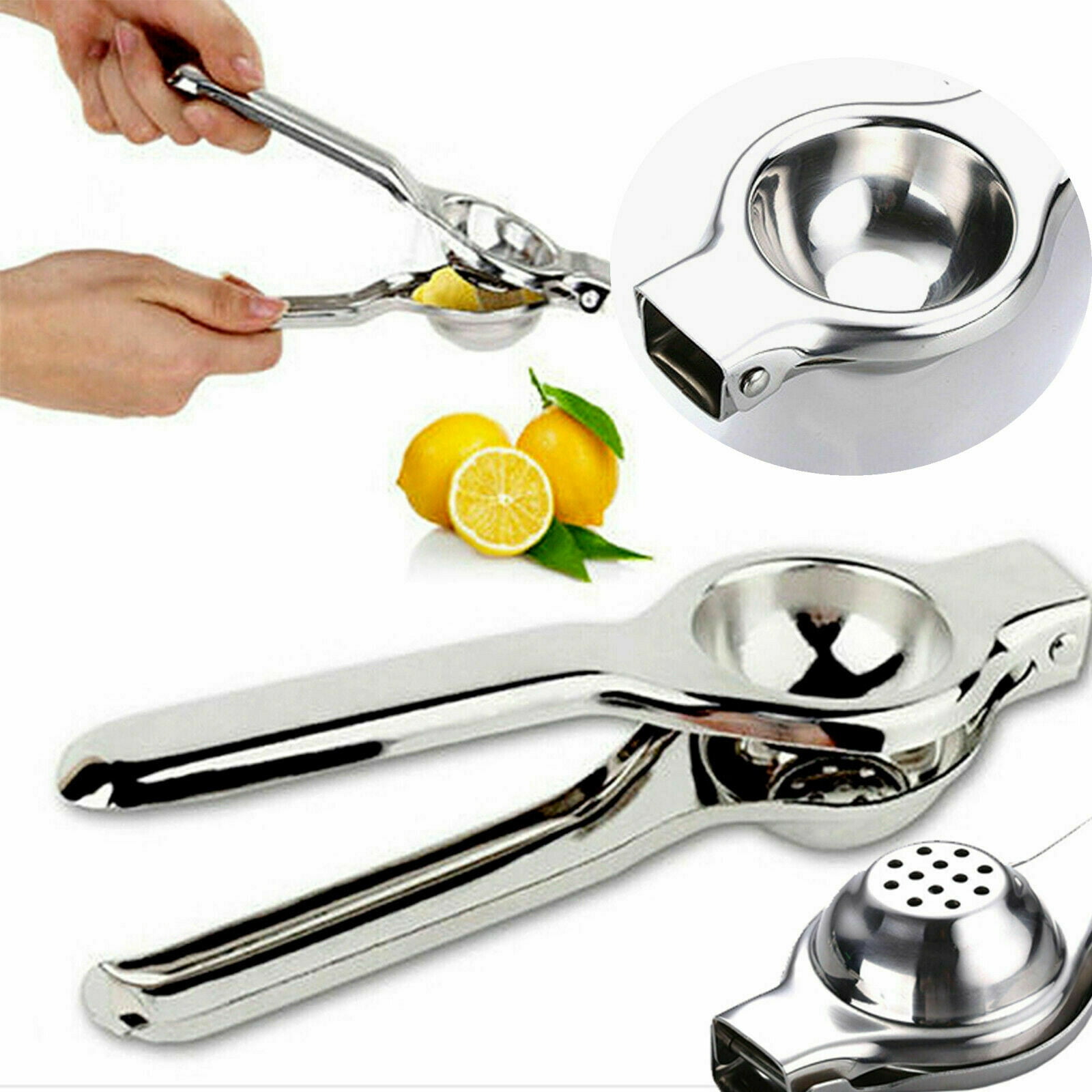 Lemon Squeezer Juicer Stainless Steel Orange Fruit Hand Press Manual Squeezer Juicer