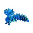 thumbnail image 1 of Estatuilla de Animal Strade Fareast Limited Ardilla de Cola Larga 3D Decoración Única Rojo 20 cm x 8,5 cm, 1 of 8