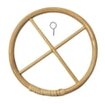 thumbnail image 3 of Aro de madera BLESIY DIY Decoración del hogar Macramé Anillos circulares atrapasueños, 3 of 8