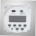thumbnail image 3 of OUNONA Multipurpose Timer Switch Programmable Timer Switch White LCD Correction for Tech Enthusiasts 1Pack, 3 of 8