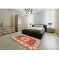 thumbnail image 4 of Ahgly Company Indoor Square Traditional Red Persian Area Rugs, 7' Square, 4 of 6