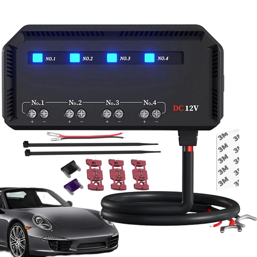 Tohuu Car Fuse Box 20A High Output Automotive Fuse Block Waterproof