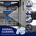 thumbnail image 3 of Dishwasher Cleaner and Deodorizer Tablet - 6 Tablets Deep Cleaning Descaler for Dishwasher Machine - Remove Limescale, 3 of 6