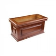 thumbnail image 3 of Renovators Supply Light Mahogany Wood Raised Panel Tank for High Tank Toilet, 3 of 7