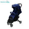 WonderBuggy Baby Stroller Portable One Hand Folding Compact Travel Stroller Blue