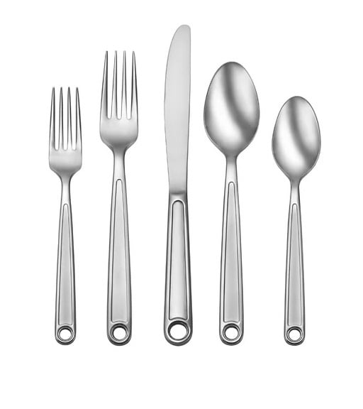 Oneida Hyde Park 20pc Flatware Set with Hanging Caddy
