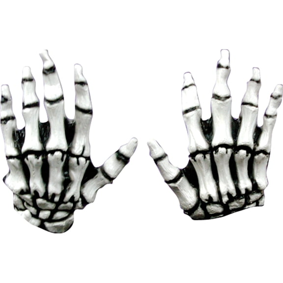 White Skeleton Latex Child Halloween Accessory