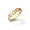 Yellow, variant on Solid Gold Heart Band Ring (10K Yellow Gold,Size 4)
