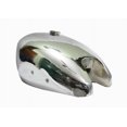 thumbnail image 2 of Matchless Ajs Amc Twin Cylinder Models G9 G12 Petrol Fuel Tank Steel Chrome, 2 of 5