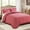 Camellia, variant on 3 Piece Quilt Set Bedspread Coverlet With Ruffles & 2 Match Pillow Shams Bedding
