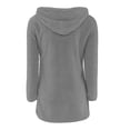 thumbnail image 5 of HIPYLO Girls Fuzzy V Neck Long Sleeve Pullover Top Cozy Soft Warm Shirt for Toddler Kids Teen Tween Fall Winter Casual Daily Wear, 5 of 5