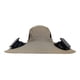 thumbnail image 2 of EGYMEN Sombrero con ventilador solar de ala ancha para pesca al aire libre, sombrero para el sol para hombres con ventiladores solares, sombreros de pesca, sombrero protector solar con ventilador, 2 of 8