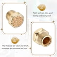 thumbnail image 3 of 20PCS Pneumatic Exhaust Muffler, 1/8" NPT Male Sintered Bronze Muffler Air Line Fittings, 3 of 6