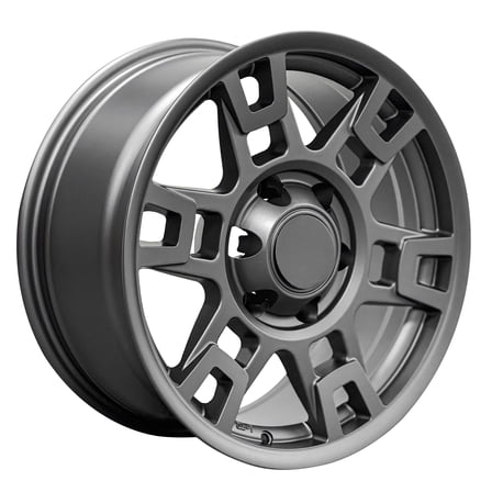 17" x 9 Toyota  Style TRD Rims  Gunmetal 1pc.