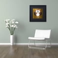 thumbnail image 3 of Trademark Fine Art 'Hoot The Owl' Canvas Art by Design Turnpike, Black Matte, Black Frame, 3 of 4