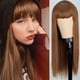 thumbnail image 4 of Xihbxyly oferta del dia Peluca larga y recta en flequillo para mujer, peluca sintética natural, varios colores disponibles, peluca suave para uso diario, fiestas y cosplay, 4 of 7