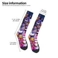 thumbnail image 3 of Saiise Five Nights At Freddy'S Funny Socks Men Women Boys Kids Adults Novelty Graphic Crew Tube Socks Crazy Design Casual Dress Socks for Sports,Running,Travel, 3 of 7