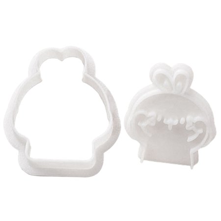

SONGBIRDTH Biscuit Fondant Stamp DIY Non-sticky Excellent Little White Bunny Cookie Cutter