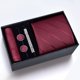 thumbnail image 5 of Cajas de regalo Corbata de hombre Conjunto de cinco piezas Vestido de negocios Rayas Negro Boda Novio, 5 of 5